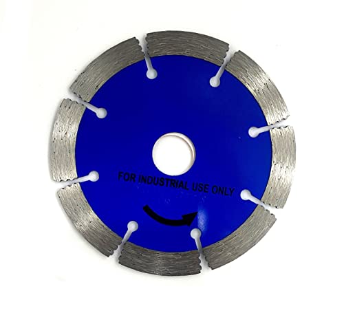 Image of Jon Bhandari Tools 4 inch Premium Segmented Diamond Cutting Blade for Marble, Granite, Tiles & Stones | 110mm Stone Cutter Blade for Angle Grinder | Heavy-Duty Blade for Wet & Dry Cutting (1pc)