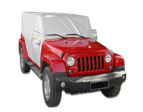 �g�m�J�o�[ �ԗp�ی�J�o�[ �h�� ���Ă��~�� 210D �I�b�N�X�t�H�[�h �J�[�E�F�A�ɓK�����郉���O���[ JK 2007-2017 JL 2018-2021 �n�[�h�g�b�v 2/4�h�A�p �v���C�o�V�[�ی�(��,2 Door)