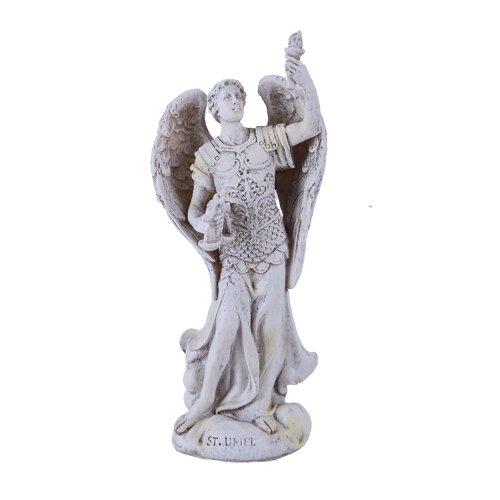 Figurine de collection Archange St Uriel Blanc 12,1 cm
