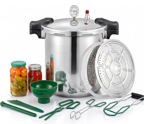 25 Quart Induction Compatible Pressure Canner