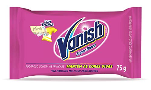Tira Manchas em Barra Vanish 75g para roupas coloridas