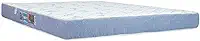 Colchão Casal Queen Sleep Max Espuma D45 158x198x25cm Branco/Azul - Castor