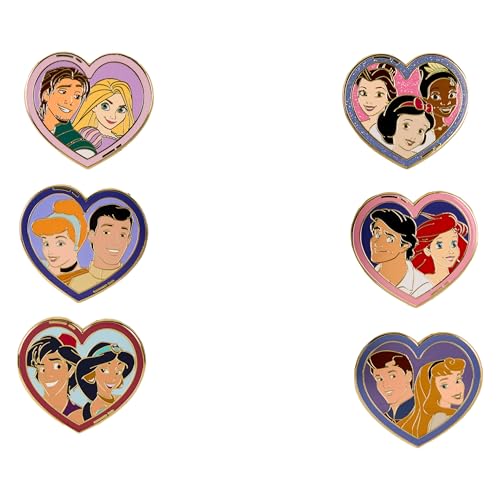 Loungefly Disney Princess & Prince Heart Mystery Box Pin (ONE RANDOM PIN)