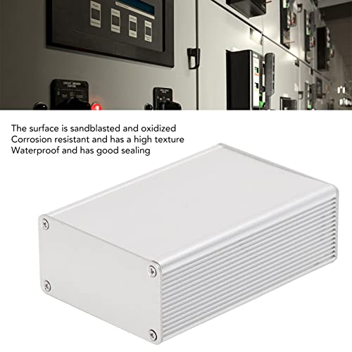 Caixa de liga de alumínio, fácil instalação, alta textura, caixa de instrumentos faça você mesmo, le