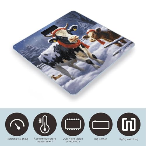 Báscula Digital de Baño con Plataforma de Vidrio Templado miniatura 3