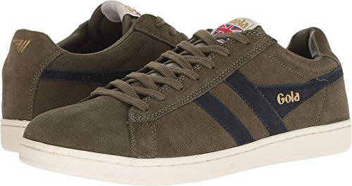 Image of Gola Equipe Suede - Sneakers for Men - Contrasting Wingflash - Heel Return - Durable Cupsole - Low Silhouette