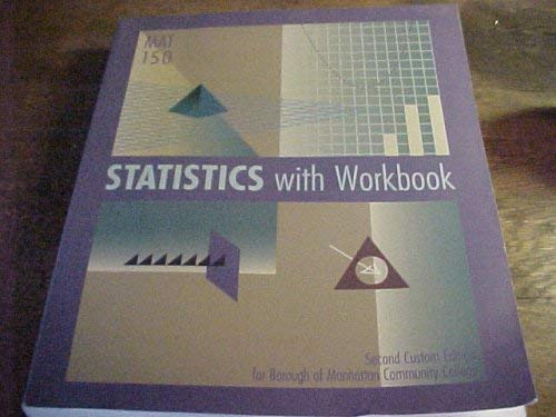 Statistics with workbook 2004 0536836426 Book Cover