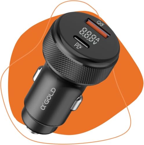 Carregador Veicular Turbo para Automóvel Carregador de Carro Duas Entradas Dual Port Carregamento Su