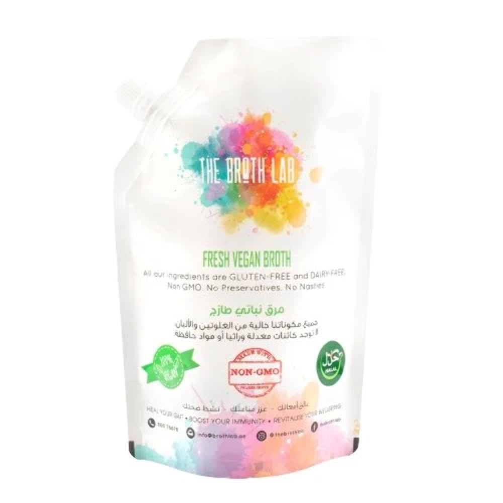 The Broth Lab Fresh Vegan Shiitake Mushroom Infused Broth Lab, 500ml