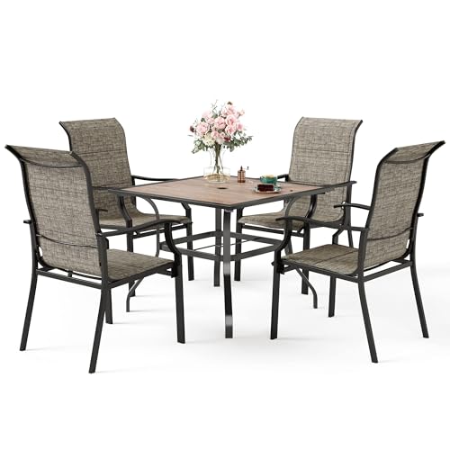 SUNSHINE VALLEY 5 Pieces Patio Dining Sets for 4 Person
