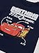 Disney Baby Boys Lightning McQueen Short Sleeve T-Shirt T Shirt, Navy, 5 US