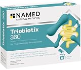 NAMED Triobiotix 360 Integratore Alimentare con Probiotico, Prebiotico, Acido Ialuronico e Lithothamnion Fonte di Calcio | Fermenti Lattici Adulti per Equilibrio della Flora Intestinale | 10 Bustine
