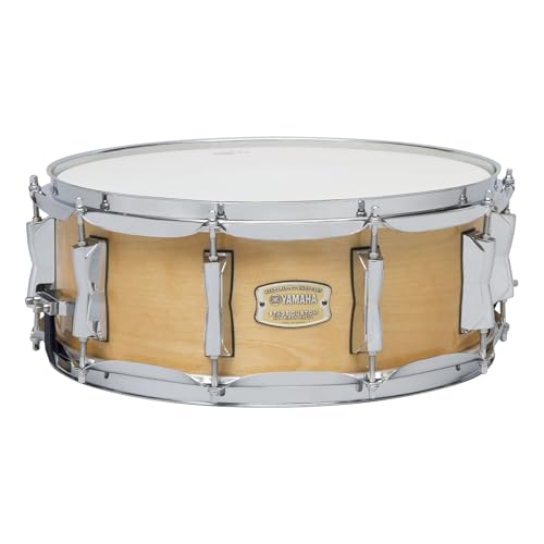 Image of Yamaha Stage Custom Birch 5pc Drum Shell Pack With a 22 inch Kick Drum and 14 inch Snare Drum in Natural Wood For Students and Working Drummers (SBP2F50NW)