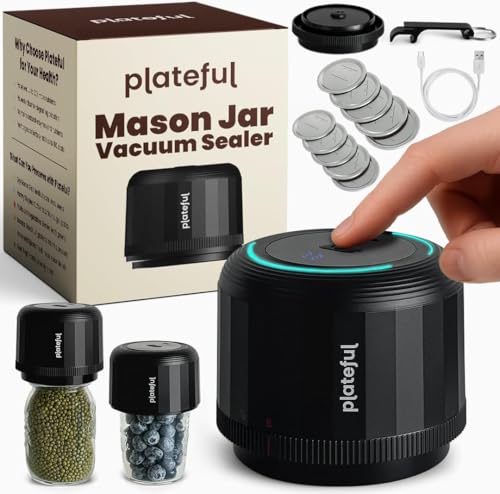 Plateful Electric Mason Jar Vacuum Sealer