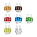 120 pcs Standard Fuse Assortment kit (5A/7.5A/10A/15A/20A/25A/30A) Blade-Type Automotive Fuses,Automotive Fuses-Medium Size.Replacement Fuses for Car/RV/Truck/Motorcycle