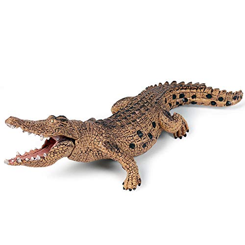 Sculpture crocodile KELIEQA modèle d'art statique de haute fidélité