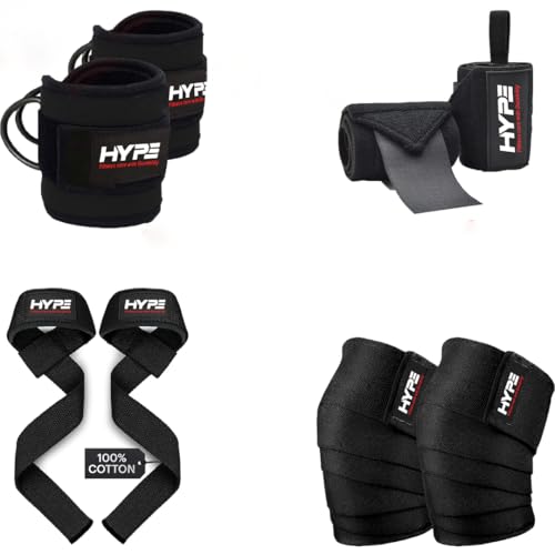 Straps de cheville et protections Hypesports pour éviter les douleurs