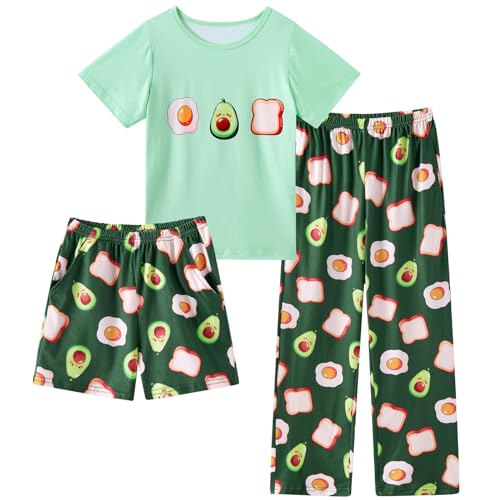 Schbbbta Women's & Girls' Satin Pajama Set - 2-Piece Button-Down Nightwear In Plaid - Sizes 3 Years To XXL