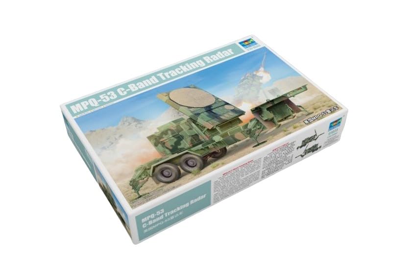 Trumpeter 01023 kit de modélisme radar MPQ-53 réplique historique pour collectionneur minutieux