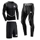 Herren Sweat Suit meeteu mit 3 Funktions-T-Shirts, Set in Größe XL