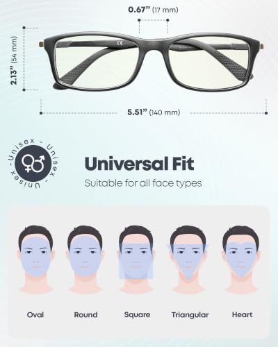 Image of Prospek Blue Light Glasses - Eye Strain Relief, Anti Glare