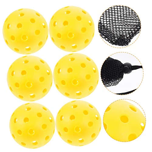 VICASKY 4 Pack Hole Balls Multi-Function Practice Ball Set Outdoor Toys for -Resistant Pe Plastic Compact Reusable