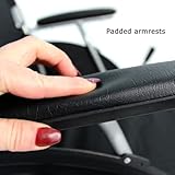 Actiasgear Aluminium Self-Propelled Wheelchair - Lightweight, Folding, with Mag Wheels, Brakes & Armrests, Black - Image 6