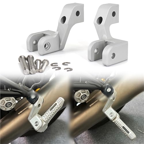 Kit d'abaissement de repose-pieds passager moto en aluminium pour R Nine T Pure