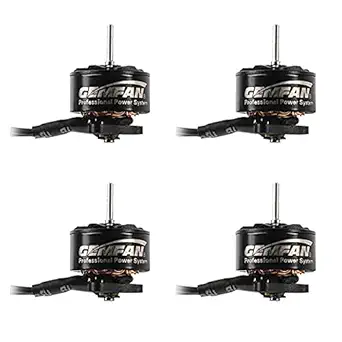 Gemfan 4pcs 08028 12000KV 1-2S Brushless Motor 1.0mm Shaft Compatibal for Micro FPV Racing RC Drone