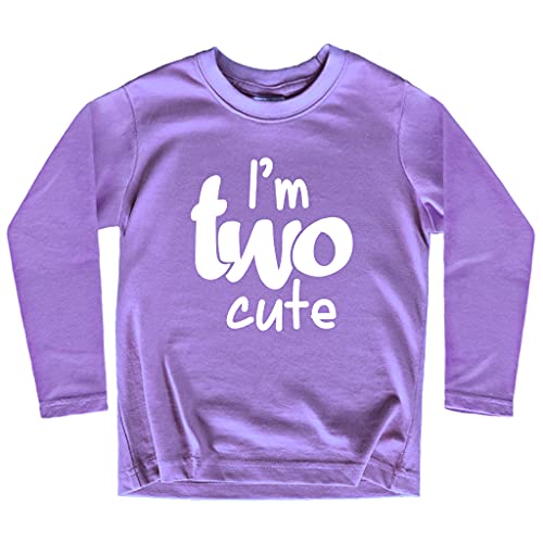 Image of 2nd Birthday Outfits for Toddler Girls im Two Cute Shirt Girl 2 Years Old Second Birthday