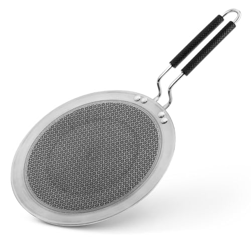 Image of Stainless Steel Non Stick Triply Roti Chapati Paratha Tawa with Honeycomb Technology | Scratch Resistant, Metal Spoon Friendly, Induction and Gas Stove Compatible (26 cm 2.5 mm Thick)
