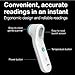 Braun Sensian Contact 5 Forehead Thermometer, Gentle Digital Thermometer for Adults and All Ages with Professional Accuracy and Color Coded Guidance