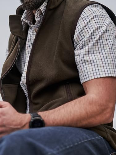 Woodhall Fleece Gilet - Navy4