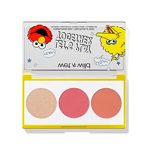 Wet N Wild Let’s Play Together- Complexion Trio - Perfect Pair Sesame Street Collection #TOP1