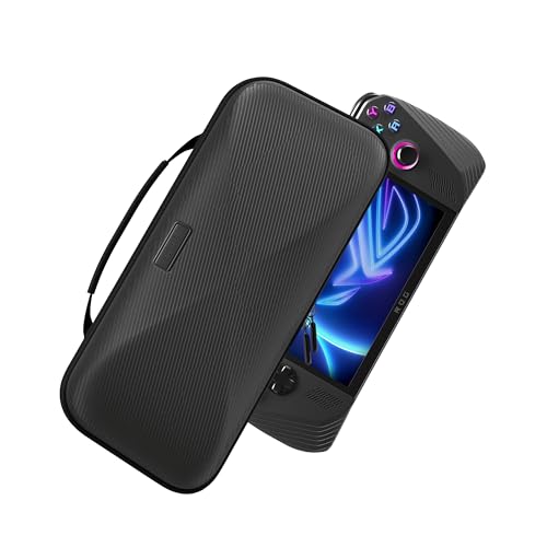 Syntech Hard Carrying Case Compatible with ROG Ally/Ally X [Not for Xbox 2025], Portable Travel Handheld Case for Storage Console & Accessories, EVA Shockproof Protective Carry Bag with Large Capacity