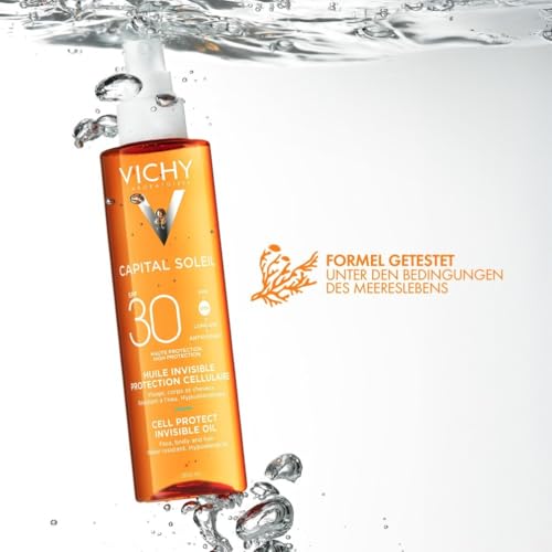 Soin Corps Huile Invisable Protection Cellulaire Solaire 30 Spf Vichy Le Flacon 200ml - vue 9