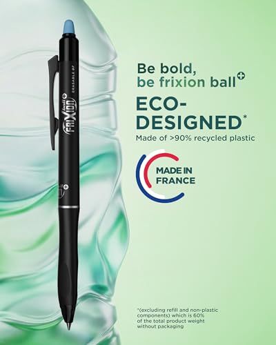 PILOT FriXion Ball 07 Plus Set - Bolígrafo Roller Gel Azul 0.7 mm miniatura 4
