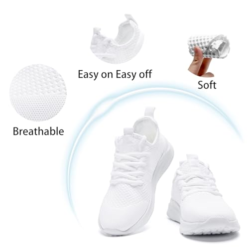 Running Shoes for Men Slip on Tennis Walking Sneakers Lightweight Non Slip Workout Gym Sports Volleyball Shoes Outdoor Athletic Casual Fashion Breathable Trainers2