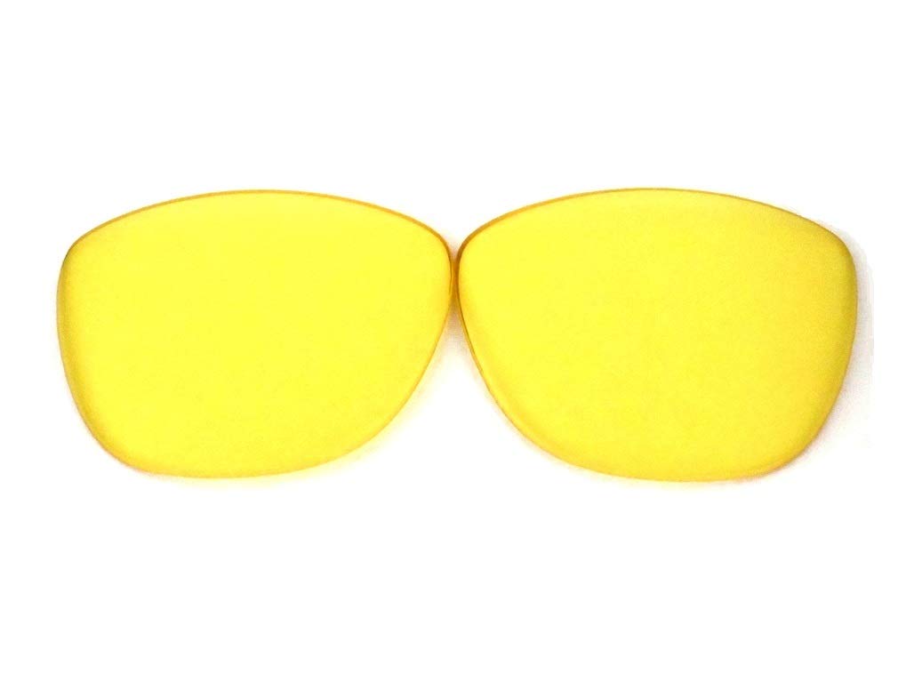 Galaxy Replacement Lenses for Oakley Frogskins 100% UVAB (Yellow Night Vision)