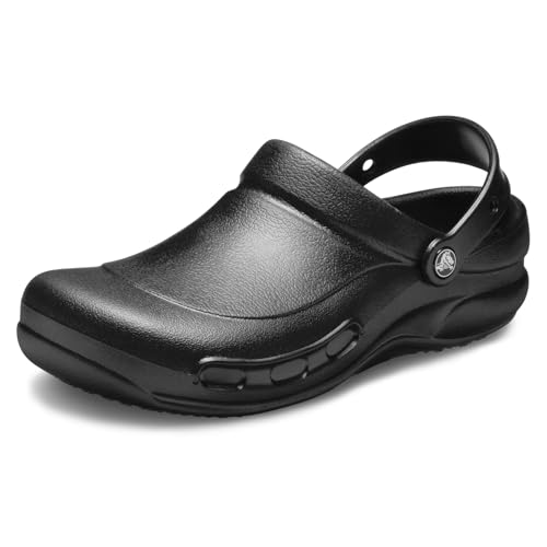 Crocs Unisex Erwachsene Bistro Work Clog Clog, Black, 50/51 EU