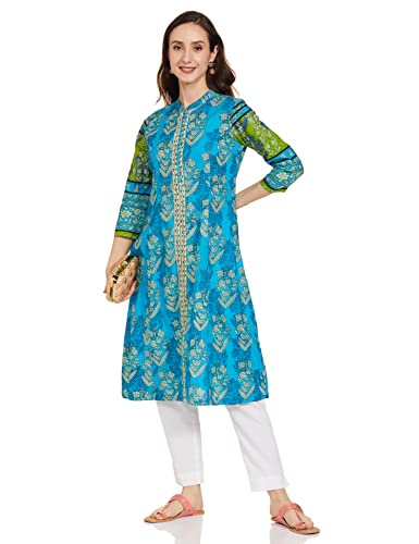 Image of Rain & Rainbow Women's A-Line Kurta