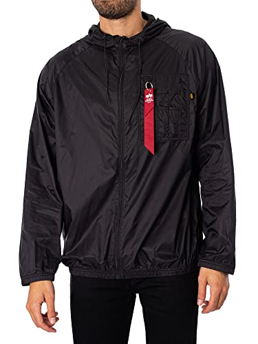 Bomber da uomo ALPHA INDUSTRIES Superlight Utility-Giacca Bomber da Uomo, Nero, XXXL