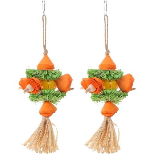 COLLBATH 2�� �y�b�g�̒� �̂������� �o�[�h�g�C �Ԃ牺�����Ă��邨������̒� Bird Toys for Budgie ������ Parrot Toy