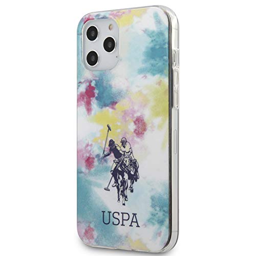 US Polo USHCP12LPCUSML Tie & Dye Collection Coque pour iPhone 12 Pro Max 6,7" Multicolore