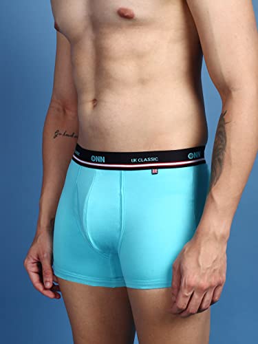 Image of ONN UK Classic Men's Combed Cotton Long Trunk with Feather Touch Ultra Soft Waistband (Pack of 1)