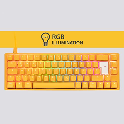 Ducky One 3 SF Yellow clavier Jouer USB Allemand Jaune Neuf - vue 8