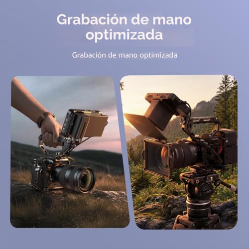 Mango superior SmallRig con abrazadera NATO 5661 estilo D para jaulas de cámara 7