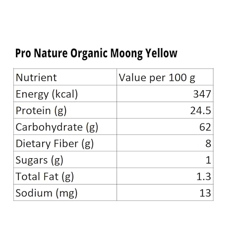 Image of Pro Nature Organic Moong Yellow, 1kg