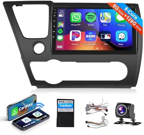 Amazon: 8 Core 6G+128G Car Stereo Radio for Honda Civic 2013-2017