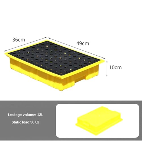 Plataforma Modular de contención de derrames para almacenes con diseño apilable 5